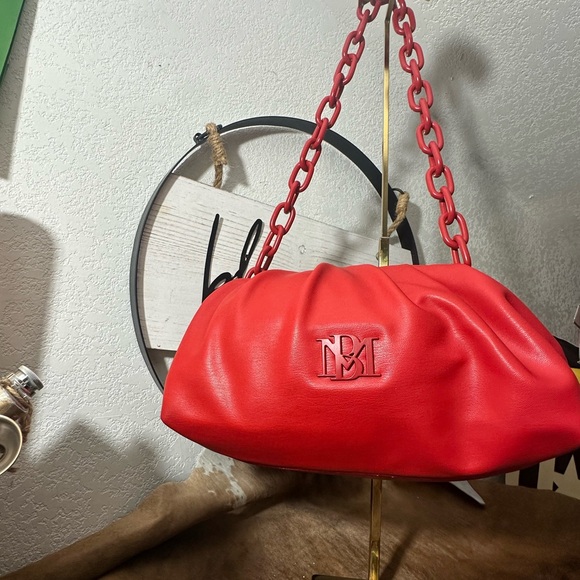 Fire Red Badgley Mischka NWT - Picture 1 of 6